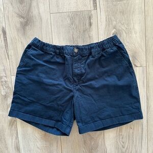 Chubbies Navy Blue 5.5” Shorts